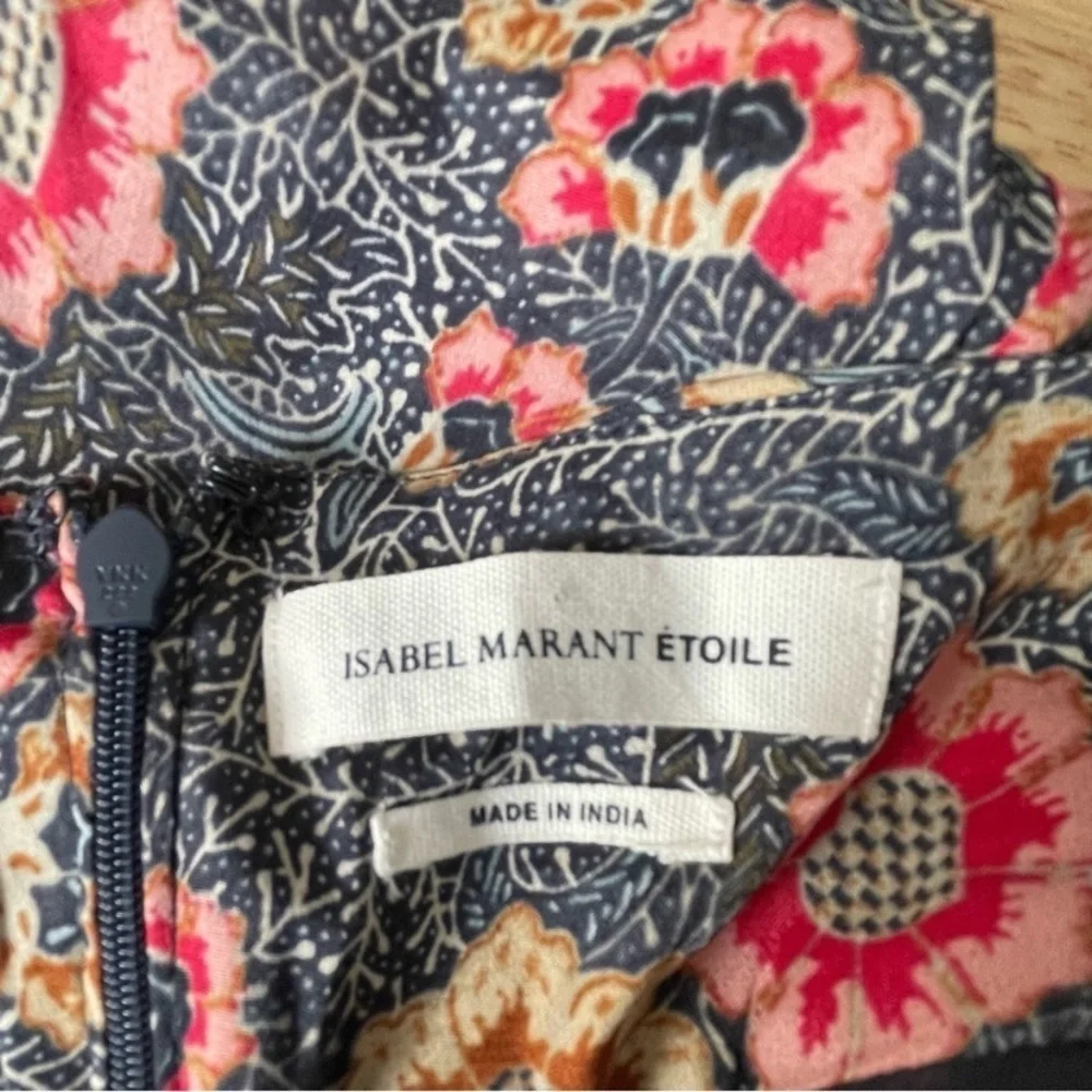 Isabel Marant Etoile sevan Slavic flower gathered floral Skirt 18498